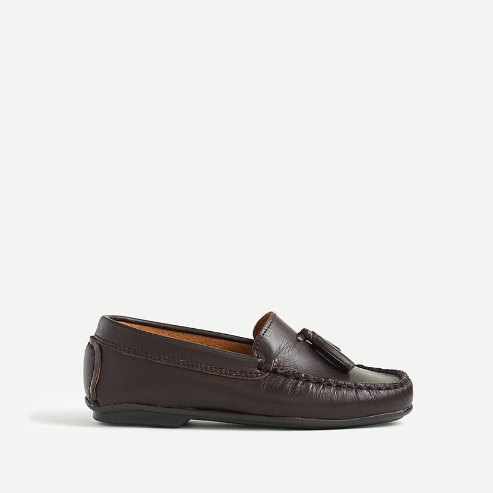 CHILDRENCHIC for crewcuts Boys Tassel-topped Loafers Brown